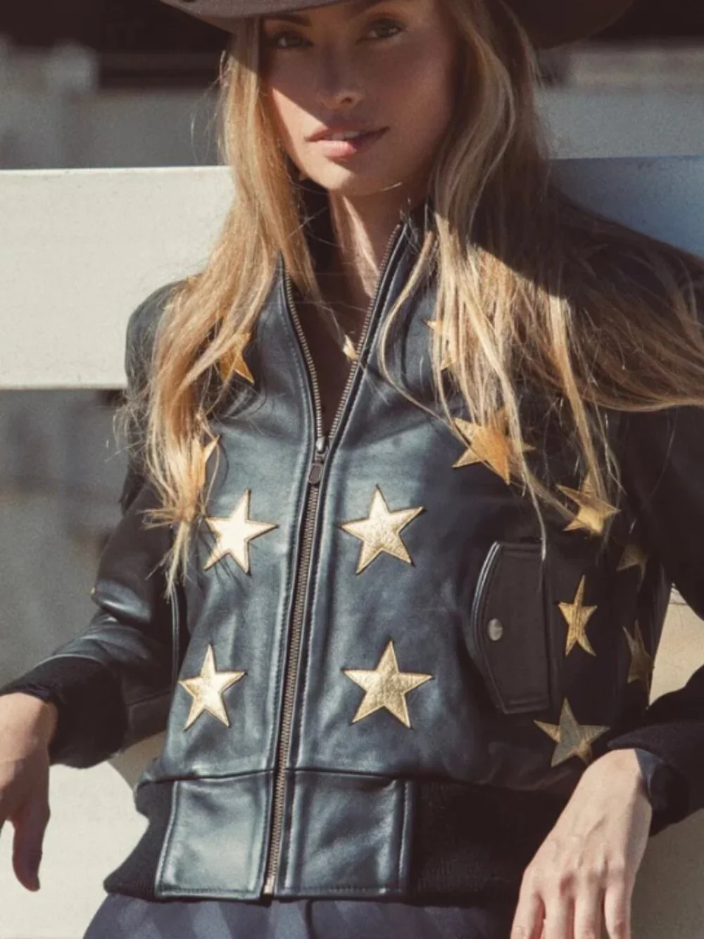 Cowgirls Rule the World Bomber Jacket - WESTERN and CO- Small- NEW WITH TAGS - Picture 3 of 4